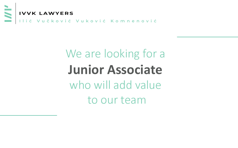 IVVK JOB OPENING We are hiring Junior Associates